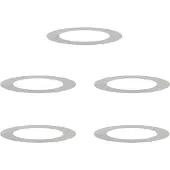 vidaXL , adapté aux arbres à faible circonférence, 5 pièces, argent, diamètre 60/90 cm