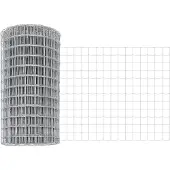 vidaXL Clôture Euro 0,4 x 50 m fer revêtu de PVC