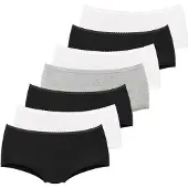 Vivance Culotte gris chiné / noir / blanc