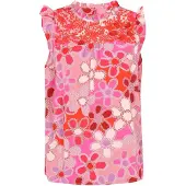 Ebeeza Chemisier 'Boho' mauve / violet clair / rose / rouge