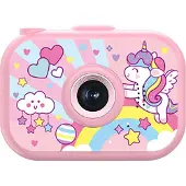 Avizar , appareil photo pour enfants avec trépied Flexy ultra-résistant, rose