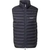 Armani Exchange pour homme. XM001576AF16927UB101 Gilet Down Gilet marine (L), Casuel, Polyamide