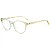 Kate spade Lunettes de Vue AGGIE 50/17/140 GREEN YELLOW ACÉTATE RECYCLÉ femme AGGIE