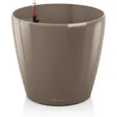 Lechuza Jardinière Classico 43 LS ALL-IN-ONE Taupe brillant 16085
