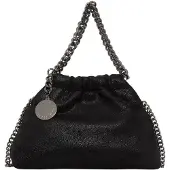 Stella McCartney sac à main en polyester noir