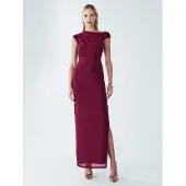 BWLDR Robe de soirée 'Freya' bourgogne