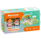 Marioinex Mini Gaufres - Café 80 Pièces