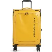 Mandarina Duck Eco Coated Medium Exp Trolley Bag Jaune