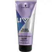 Schwarzkopf Shampooing Live Silver Shampooing Yellow Neutralizer Hair Shampooing 200ml