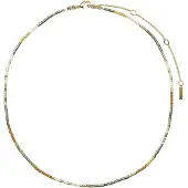 Pilgrim Chaîne 'Alison' jaune / or / émeraude / blanc perle