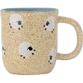 Bloomingville Mini Ensemble de 6 mugs Dolly naturels