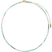 Pilgrim Chaîne 'Alison' turquoise / gris / argent