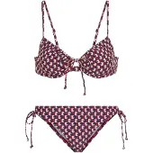 LASCANA Bikini crème / bleu marine / bordeaux
