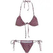 LASCANA Bikini crème / bleu marine / bordeaux