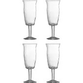 Bloomingville Lot de 4 verres à vin Asha