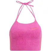 Adidas Originals Tops en tricot 'Fluffy Knitted Halter' orange / rose