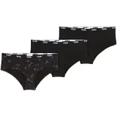Puma 701236777 Hipster Panties 3 Units Noir XS Femme