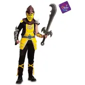 MOM Ander Man Costume Jaune XS Enfants
