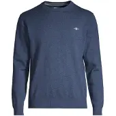 Gant Pull-over 'Classic' bleu chiné / gris clair / rouge cerise / blanc naturel