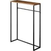 Yamazaki Console d'entrée en bois et métal Tower