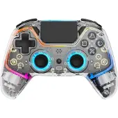 Deltaco PS4/PC Controller wireless/BT transparent