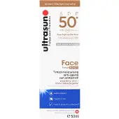 Ultrasun Crème solaire pour le visage teintée SPF50 de (différentes teintes) - Honey