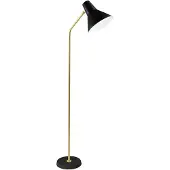 Innolux Carin Floor Lamp, black/brass