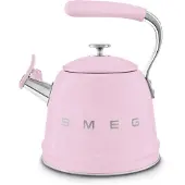 Smeg Bouilloire à sifflet WKF01PK Rose