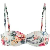 LASCANA Hauts de bikini crème / vert foncé / orange / rose