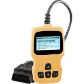 Lescars moteur OBD2 appareil de diagnostic avec écran LCD XL analyse de la mémoire d'erreurs et effacer