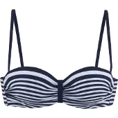 LASCANA Hauts de bikini marine / blanc