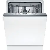 Bosch Serie 4 Smv4ecx23e Integrable Third-rack Dishwasher 14 Place Settings Argenté 60 cm / EU Plug 220V