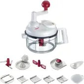 Westmark Robot de cuisine manuel Multi Kulti 9 en 1 Râpe, etc