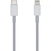 Aisens Câble Lightning a102-0442/ lightning male - usbusb type-c male/ 1m/ white