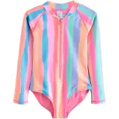 Next Maillot de bain azur / abricot / rose / melon