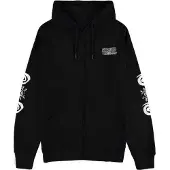 Naruto Hommes, Pull-over, NARUTO SHIPPUDEN - Naruto - Pull à Capuche Zipper Homme (M), Noir, (M)