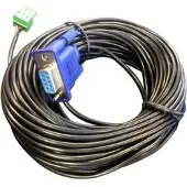 VivoLink Pro - Câble série - DB-9 (F) à Phoenix 3 broches - 15,0m - vis à pouce (VLCPARS232/25M)