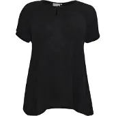 KAFFE CURVE Chemisier 'Ami' noir