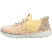 Rieker Slip on jaune / gris / orange