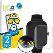 BROTECT Full-Screen Protection, Film de protection pour smartwatch, Transparent