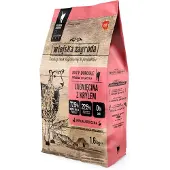 Wiejska zagroda - Agneau avec krill pour chats adultes - 5 kg