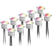 Deltaco SMART HOME SH-DLK01, éclairage de balcon intelligent, RGB & blanc chaud