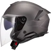 LS2 LS2OF618VersoIISolidMatTitaniumCasqueJet Taille S