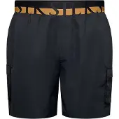 SikSilk Shorts de bain orange / noir