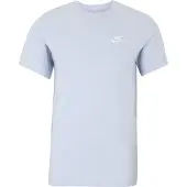 Nike T-Shirt 'Club' bleu-gris / blanc