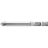 Wiha Embout Professional 70 mm Phillips 1/4" (04010) PH3 (Cruciforme Phillips PH)