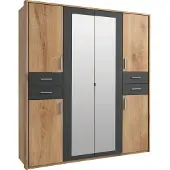 Wimex armoire à portes pivotantes Vegas, Bord passe-partout inclus