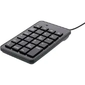 Deltaco TB-120 clavier numérique universel USB Noir