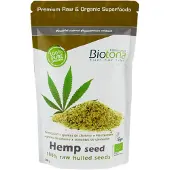 Biotona Bio Graines de Chanvres Décortiquées 300 g Poudre