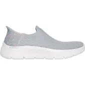 SKECHERS Chaussure basse 'Slip-Ins: Go Walk Flex' gris clair